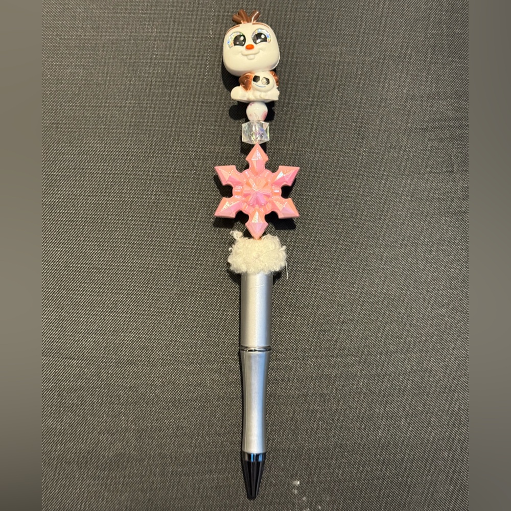 🏰 Disney Doorable Handmade Olaf (Frozen) Pen✍️